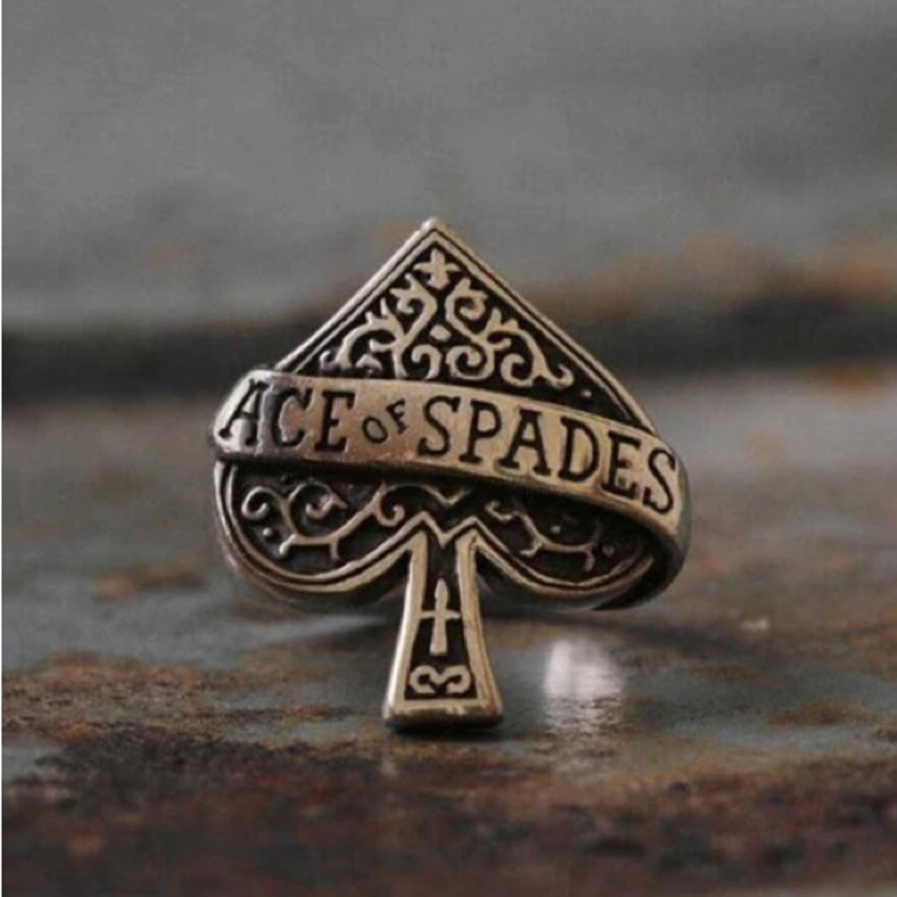 ACE OF SPADES POKER RING - Picture 5 of 5